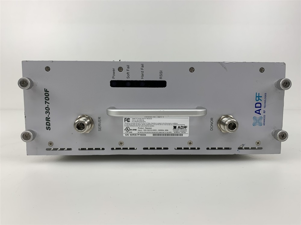 ADRF SDR-30-700F Modular Digital Repeater SDR-V S2O-SDR-700