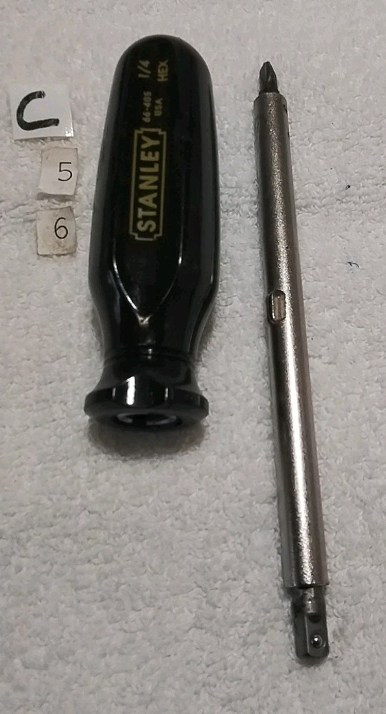 STANLEY 66-405 INTERCHANGEABLE SCREWDRIVER HANDLE USA 🇺🇸