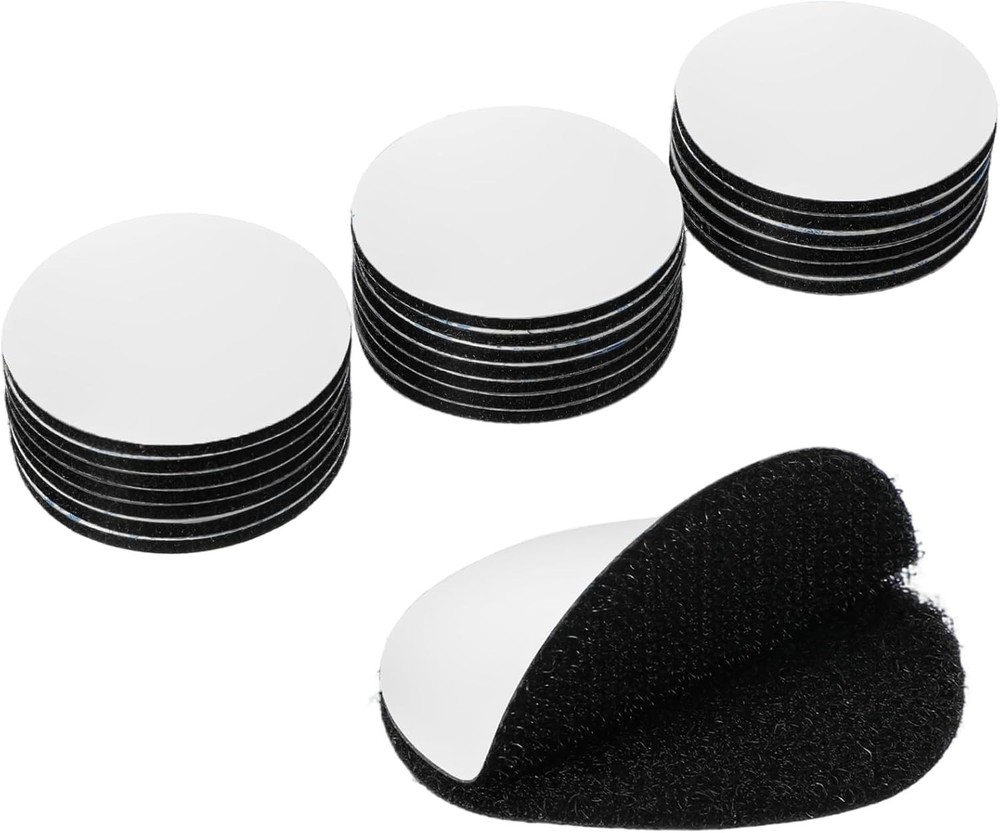 🔥20 Pairs Hook & Loop Fastener/Dots Self Sticky Circle Hook and Loop 1.97"🔥