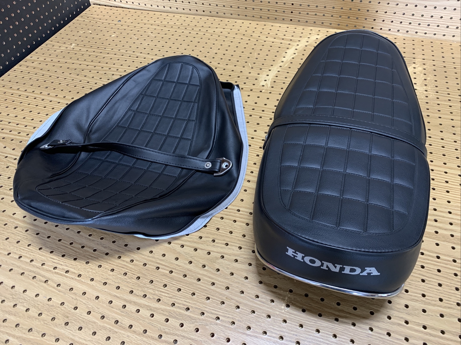 HONDA CB350 SEAT COVER HONDA CB450 SEAT COVER 1972 TO 1974 + STRAP (H*-78)