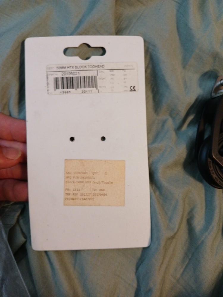 HTX 50 single block w/toggle head - 29195021