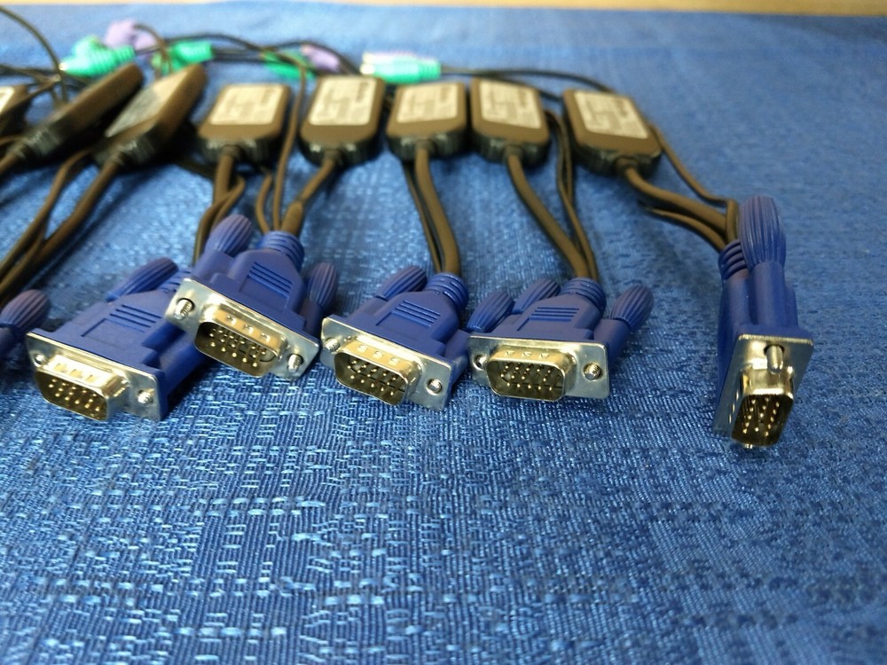Lot of 8 Raritan DCIM-PS2 Computer Interface Modules
