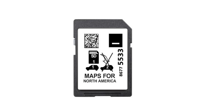 Genuine OEM GM Navigation Data Card 86775533