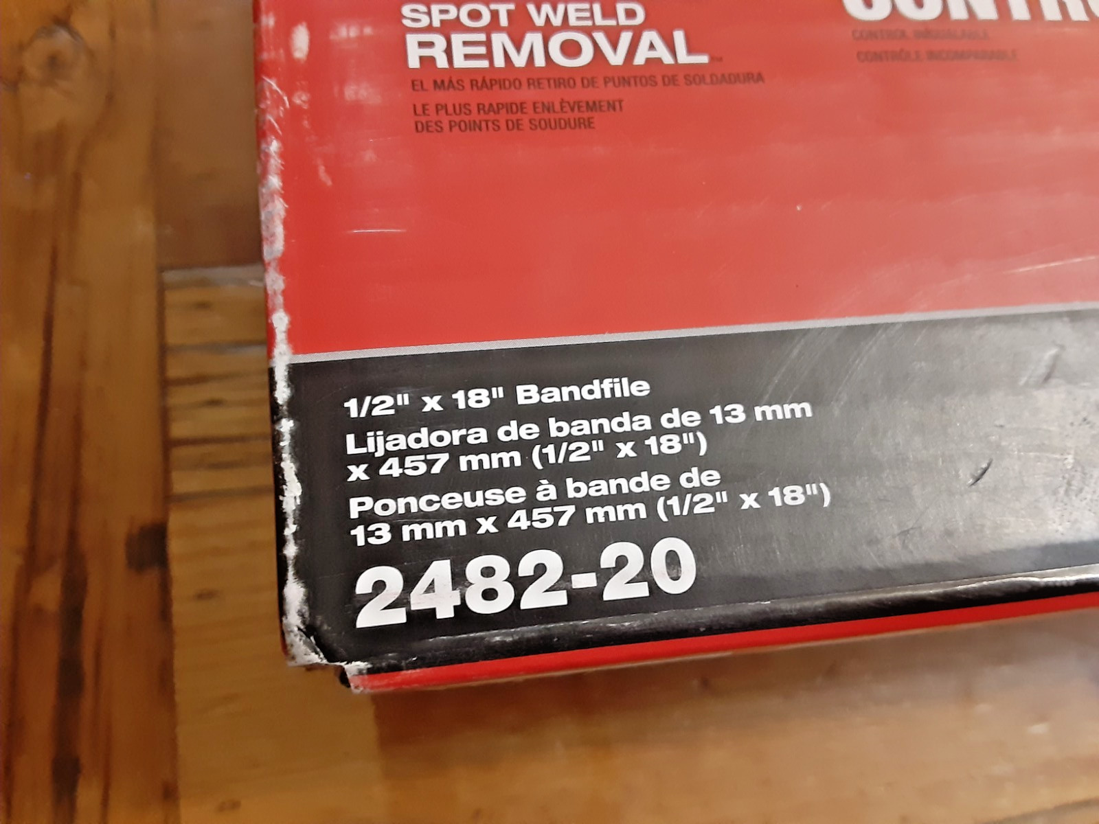 Milwaukee M12 FUEL 1/2" x 18" Cordless Bandfile (2482-20) TOOL ONLY - BRAND NEW