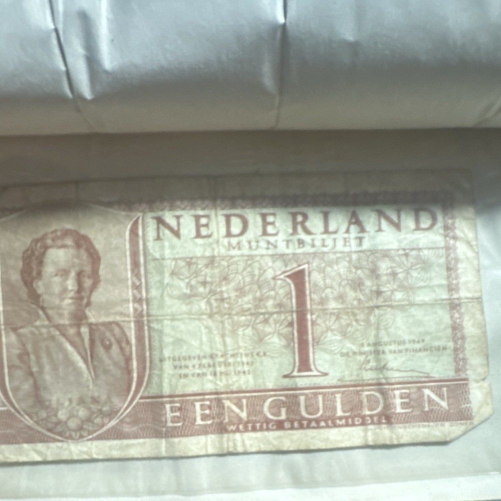 Netherlands 1 Gulden Banknote