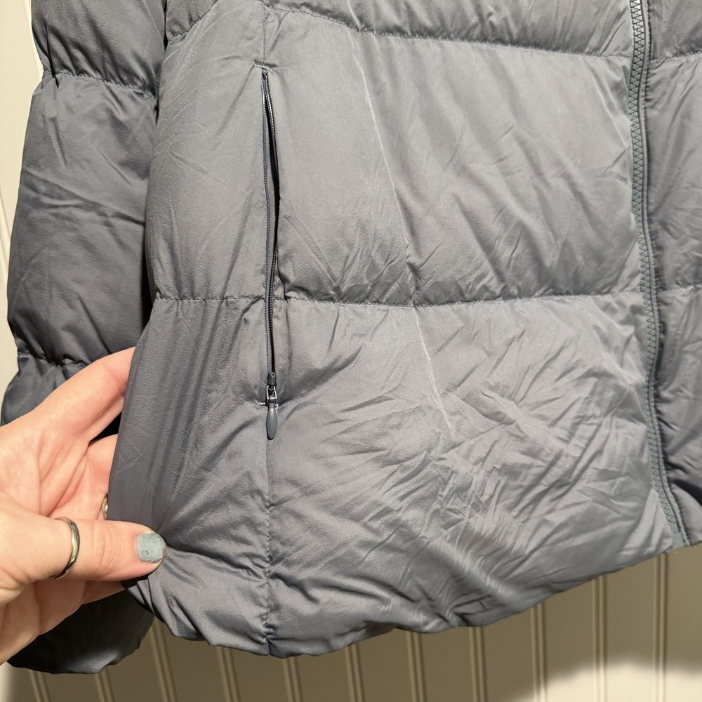 Uniqlo Ultra Lite Down Jacket Blue Gray Size Medium