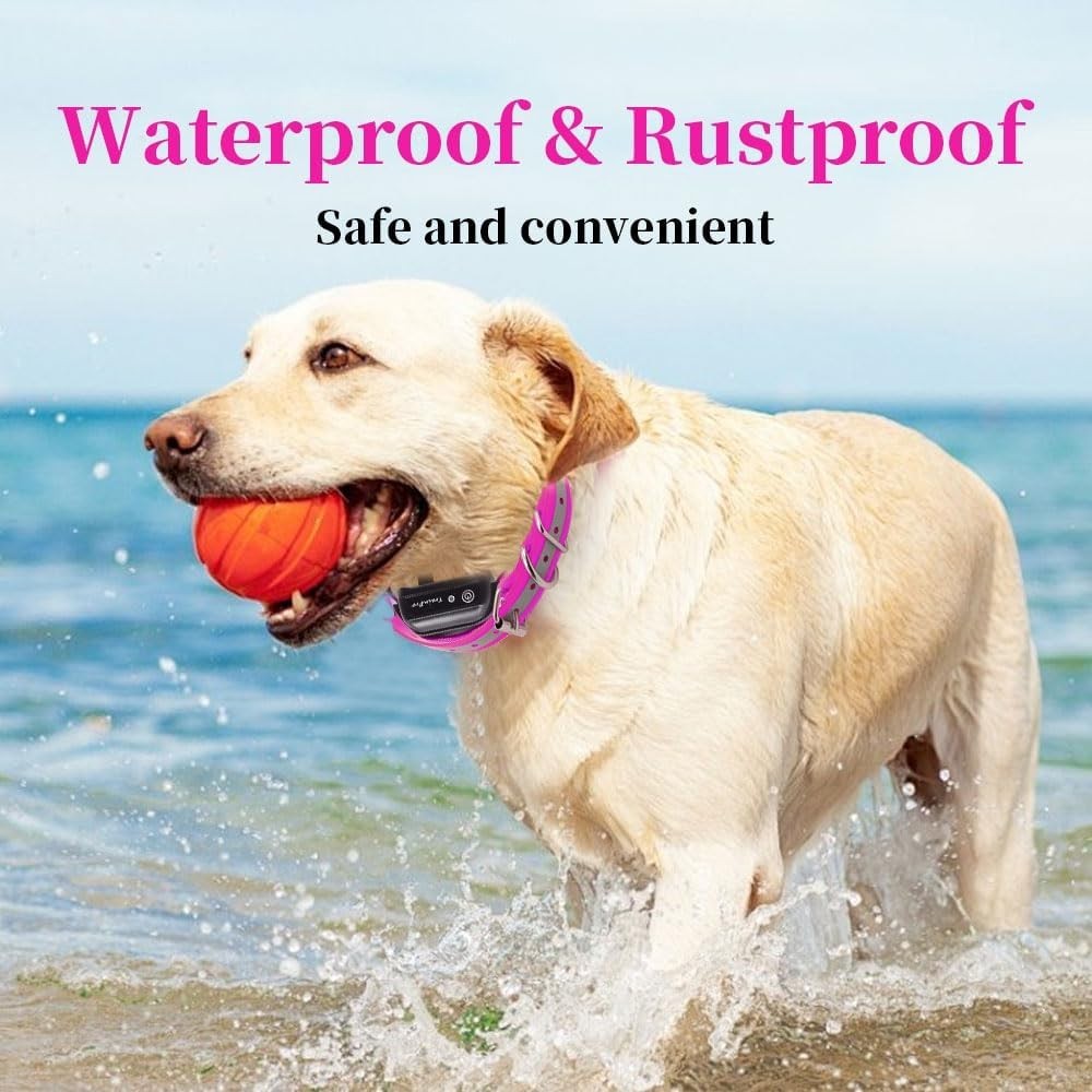 Durable 27.5” Adjustable Dog Training Collar Strap - Waterproof & Reflective