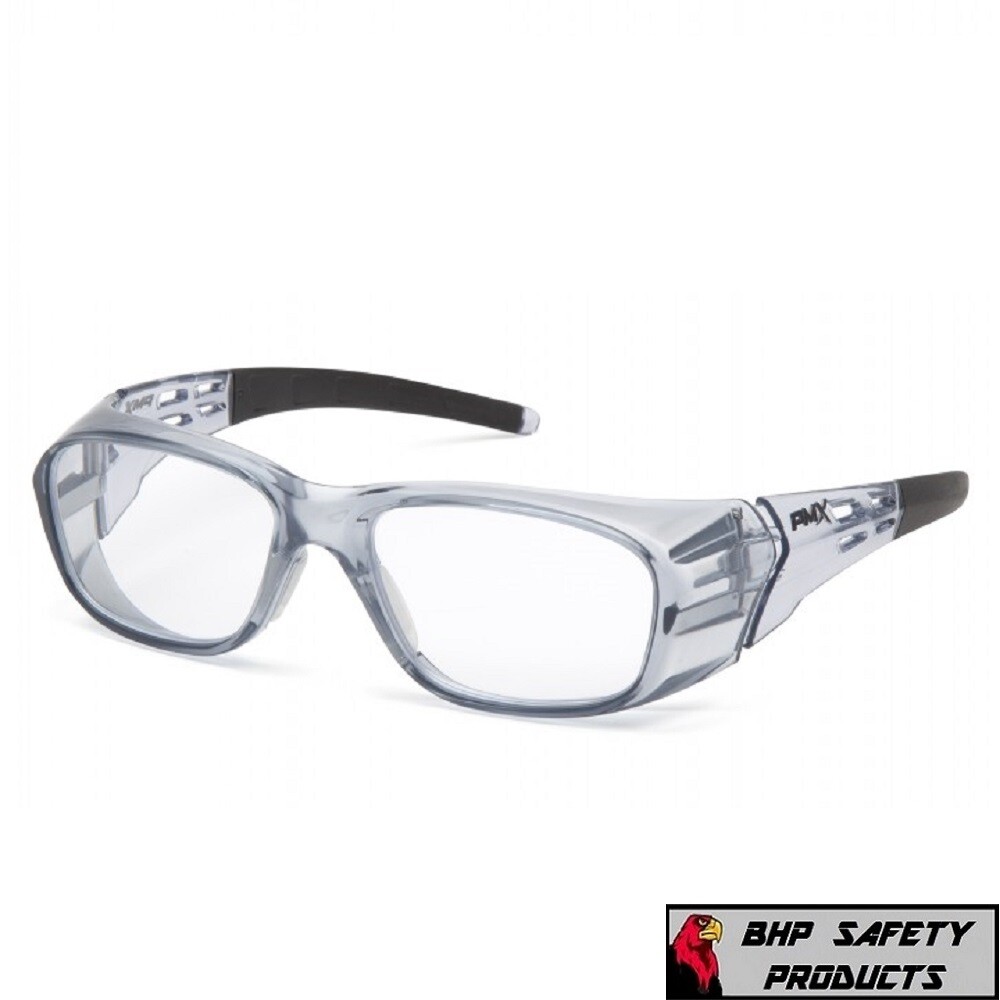 Emerge Plus Magnifying Reading Protective Safety Glasses FULL READERS CLEAR Z87+