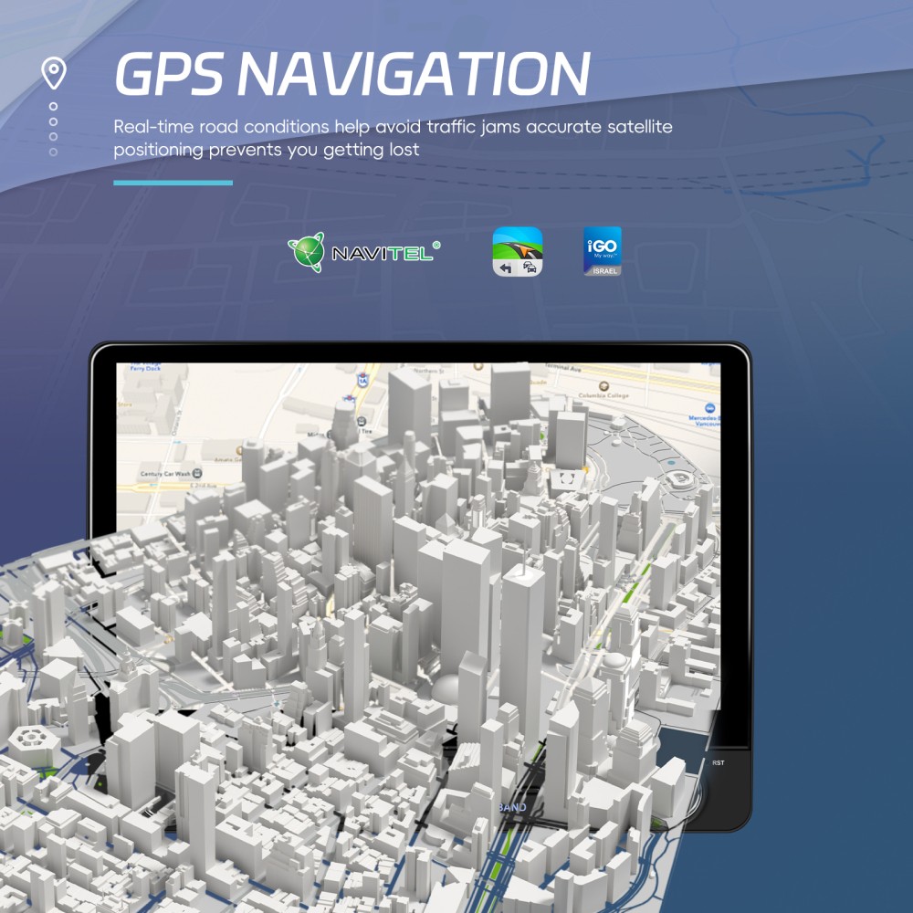 For Ford F-150 2009-2014 10" Carplay Android 15 Car Stereo Radio GPS Navi 2+64GB