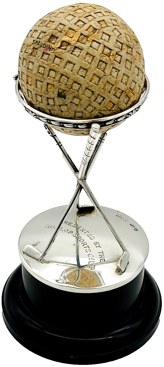 Silver Golf Trophy by Birmingham Medal Co 1927 – Spalding KRO-FLITE Golf Ball