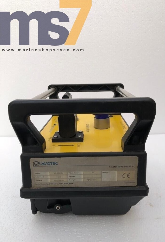 CAVOTEC MICRO-CONTROL AS MC-3000 EX AKER SOLUTIONS CRANE REMOTE CONTROL 7.2 VDC