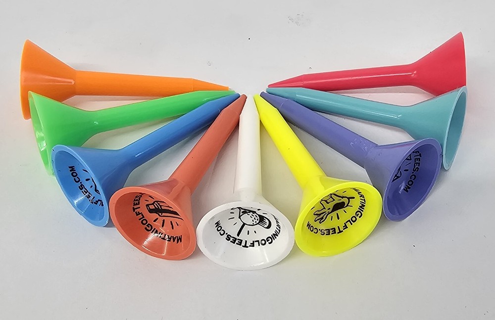 New AUTHENTIC Martini Golf Tees Step Up or Regular (2" - 2.75" - 3.25")