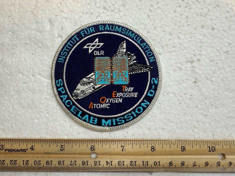 Vintage NASA Space Shuttle Patch- SPACELAB Mission D-2