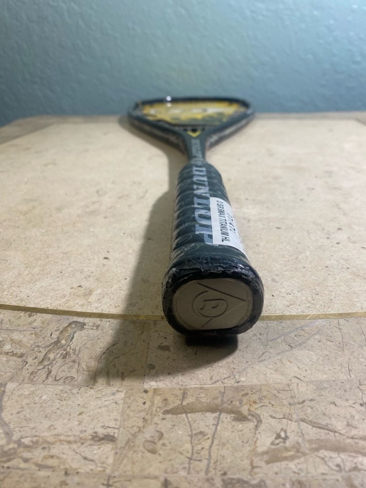 Dunlop Black Max Titanium HL Squash Racket