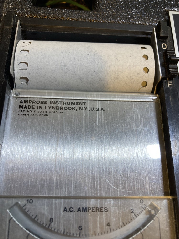 Amprobe Recording Meter With Case AVA83. Cl