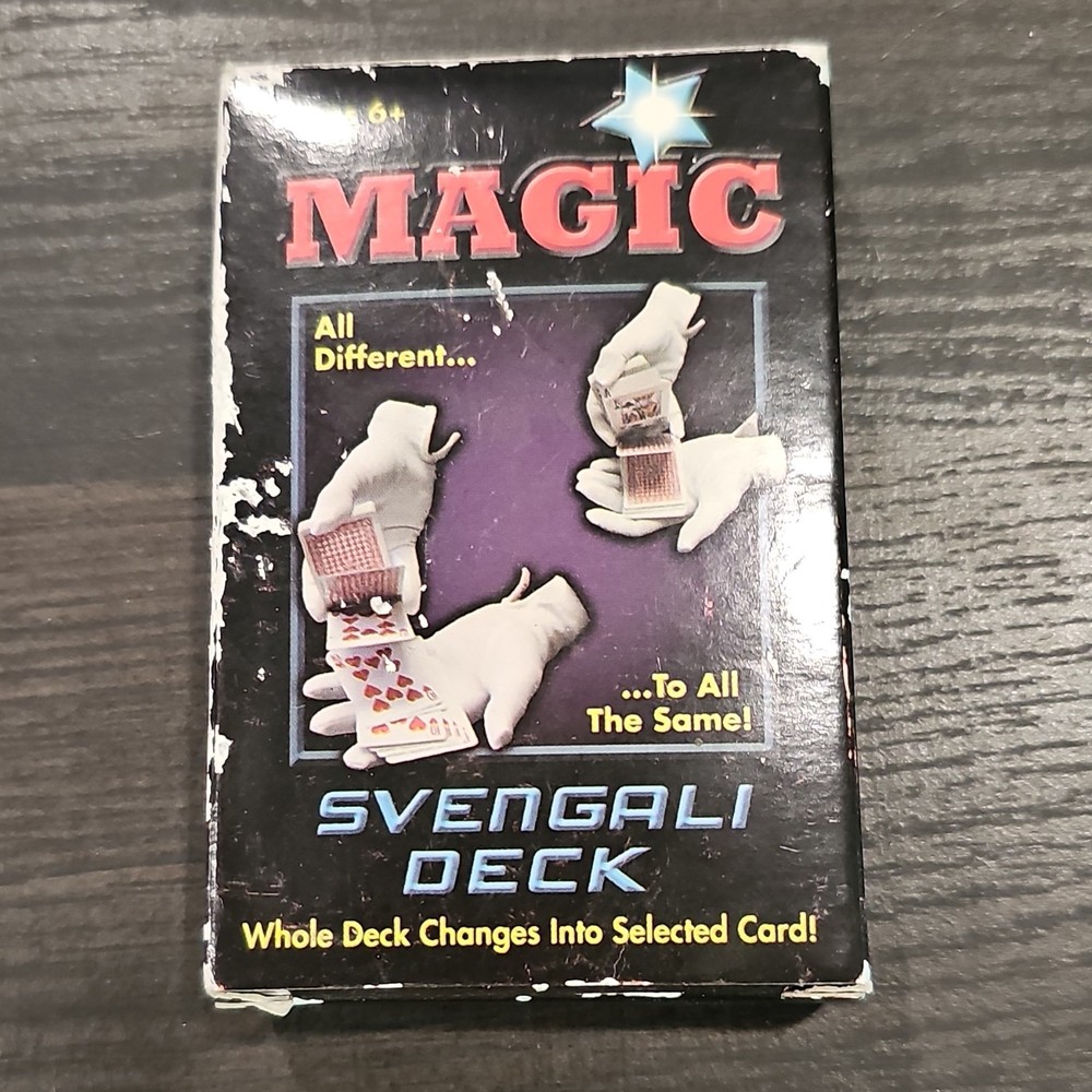 Magic Svengali Deck Whole Deck Changes Into Selected Card