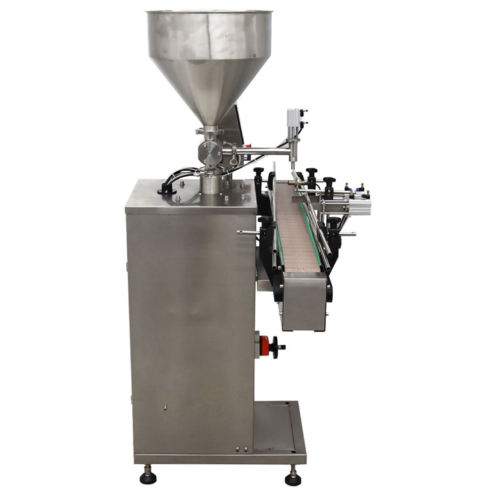 100-1000ml Automatic Servo Paste Liquid Filling Machine 110V 3.9" Bottle 1 Head