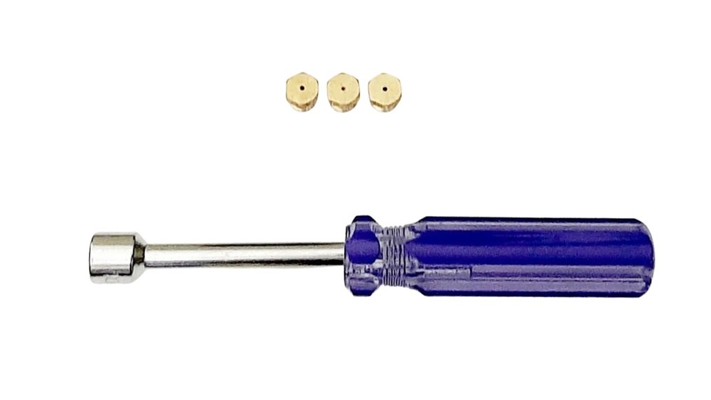 Propane (LP) Orifices For Weber Genesis 1000 (Side Controls)
