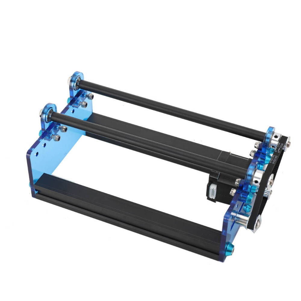 Laser Rotary Roller Laser Engraver for Cylindrical Objects with 360° Rotating
