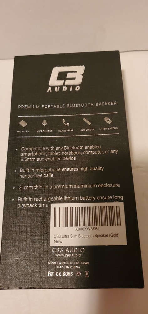 CB3 Bluetooth Speaker