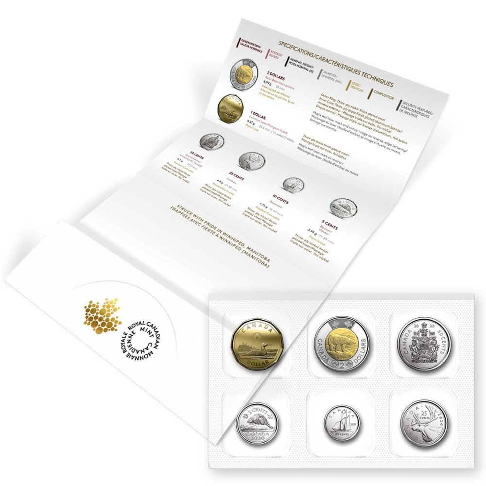 2020 Canada Uncirculated Proof like set