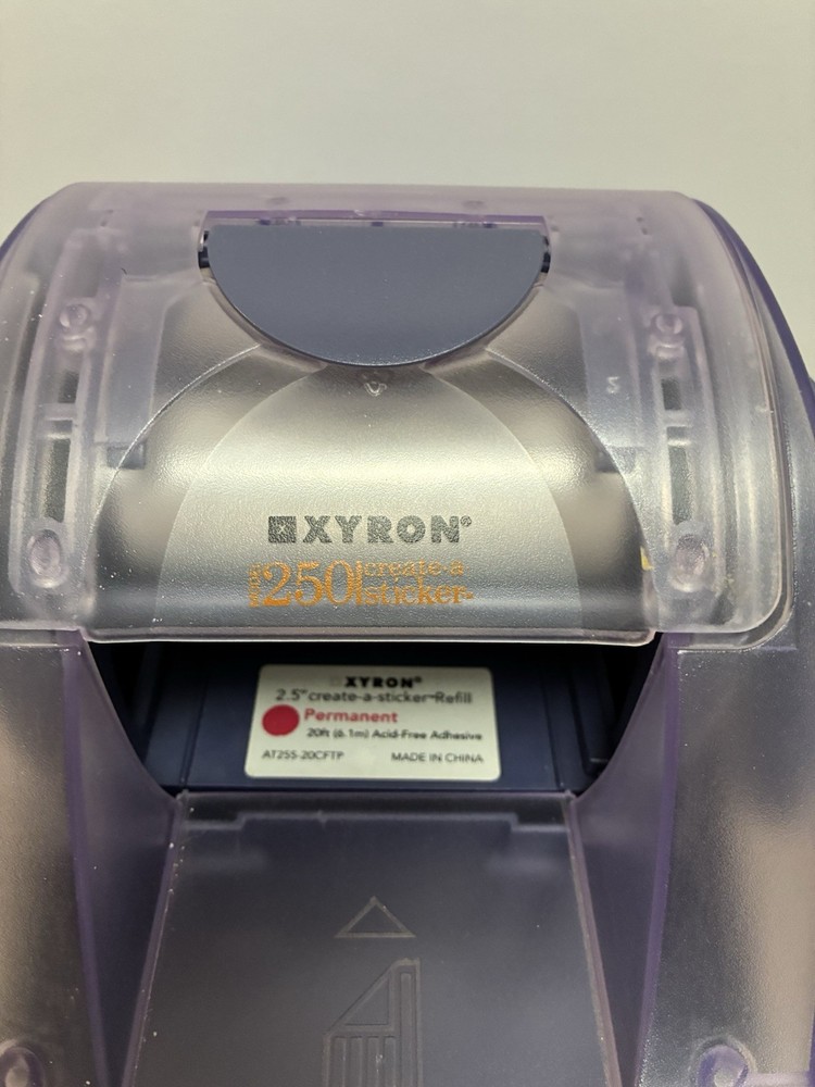 Zyron 250 Create A Sticker Machine. Used