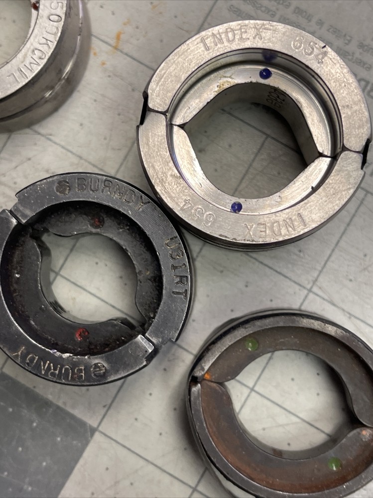 11 Burndy Crimper Dies (1c10