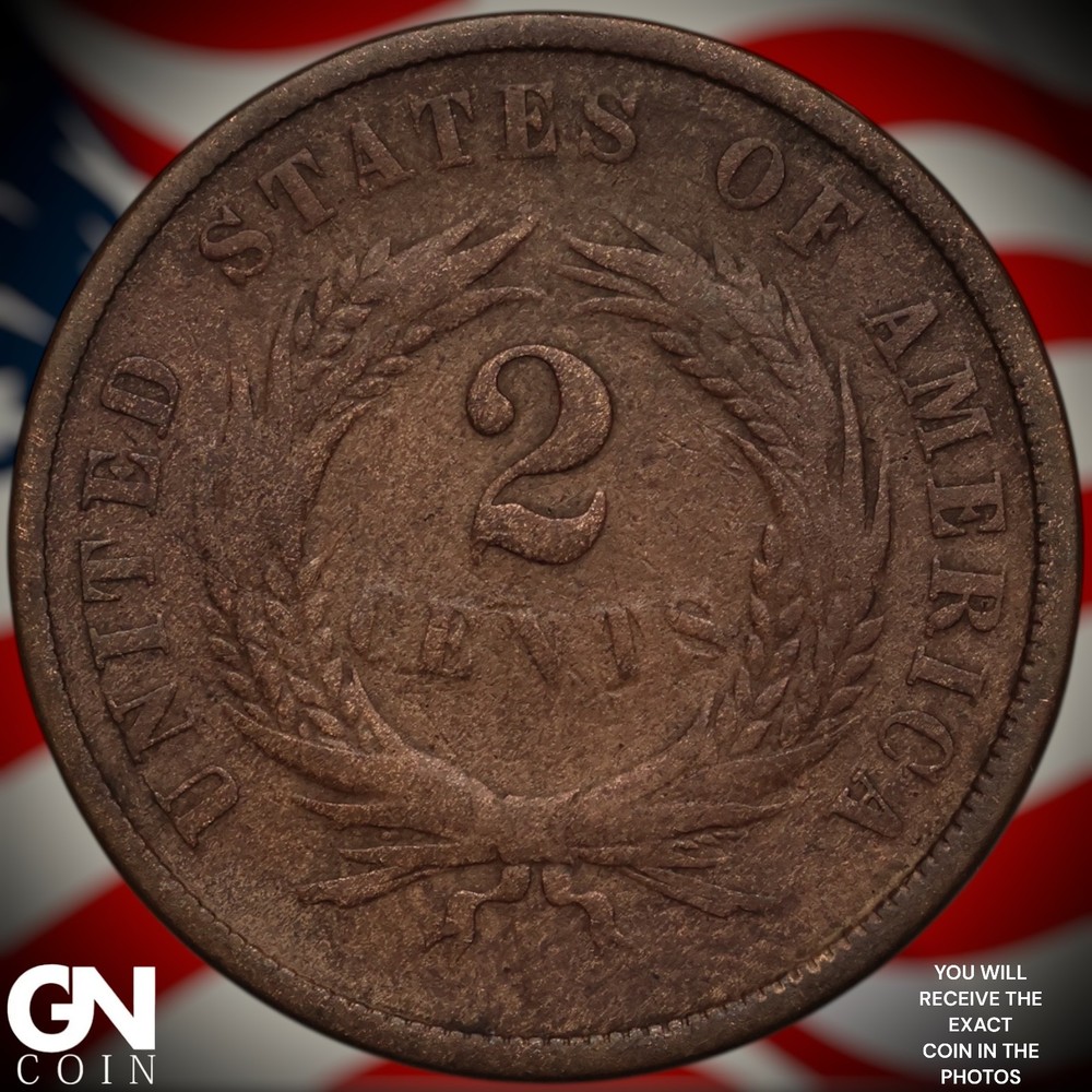 1867 2 Cent Piece A0893