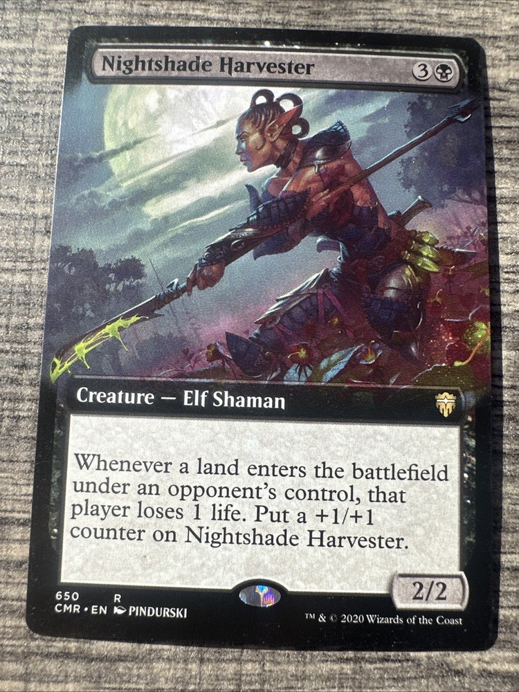 NM - Normal - Nightshade Harvester (Extended Art) - 650 - Commander Legends