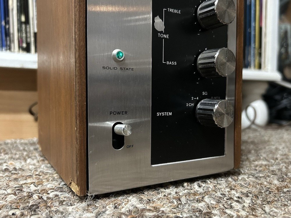 Sony SQA-100 Solid State SQ Decoder/Amplifier 2 Watts 2CH/ 2-4/ R-MTX