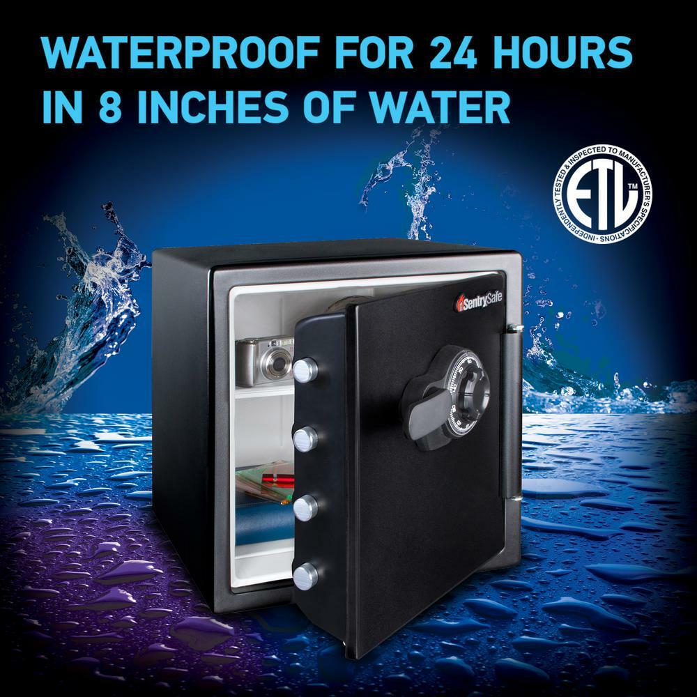 SentrySafe Fireproof/Waterproof Steel Safe Dial Combination Lock 1.2 cu. ft.