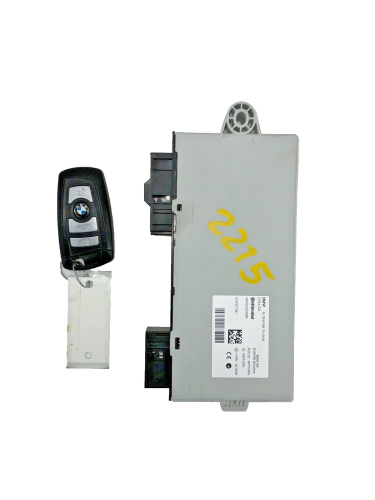 2012 BMW 550i Central Locking Module w/ Key Keyless Entry 9268751 OEM