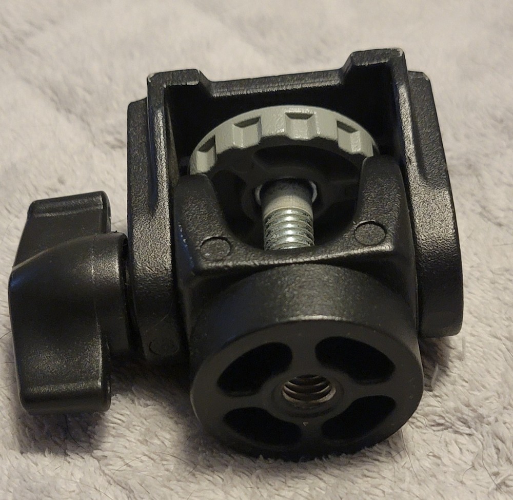 Used Camera Umbrella Adapter Bracket Bundle Swivel Reversible Threaded Studs