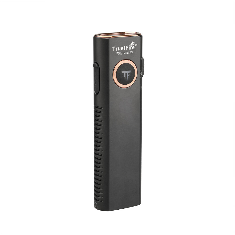 Trustfire Pro Flat EDC Flashlight Small Powerful with LED Light, UV, Green Laser