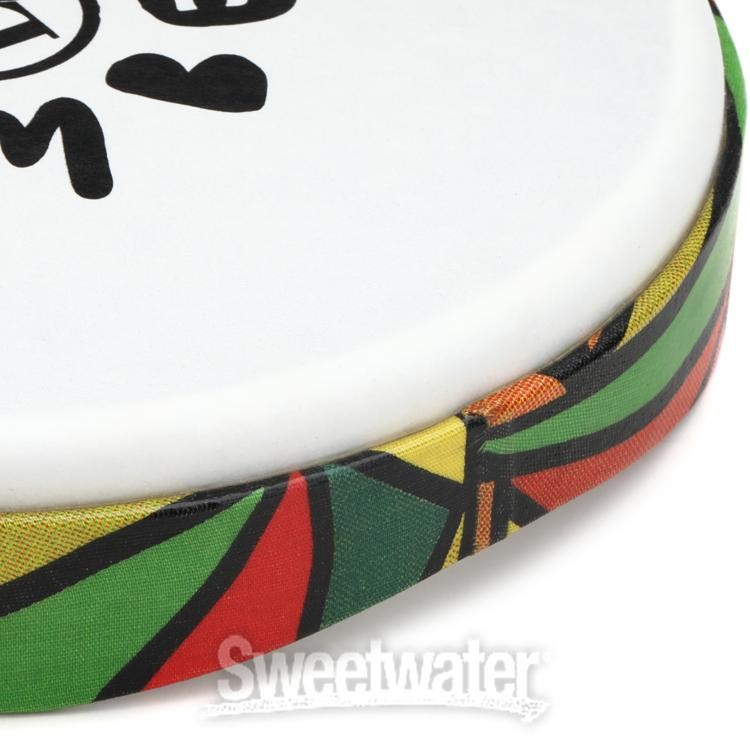 Latin Percussion World Beat Frame Drum - 10 inches, Multicolor
