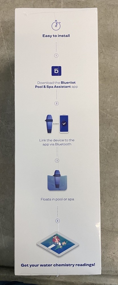 NEW SEALED BLUERIIOT SMART WATER ANALYZER FOR POOL & SPA