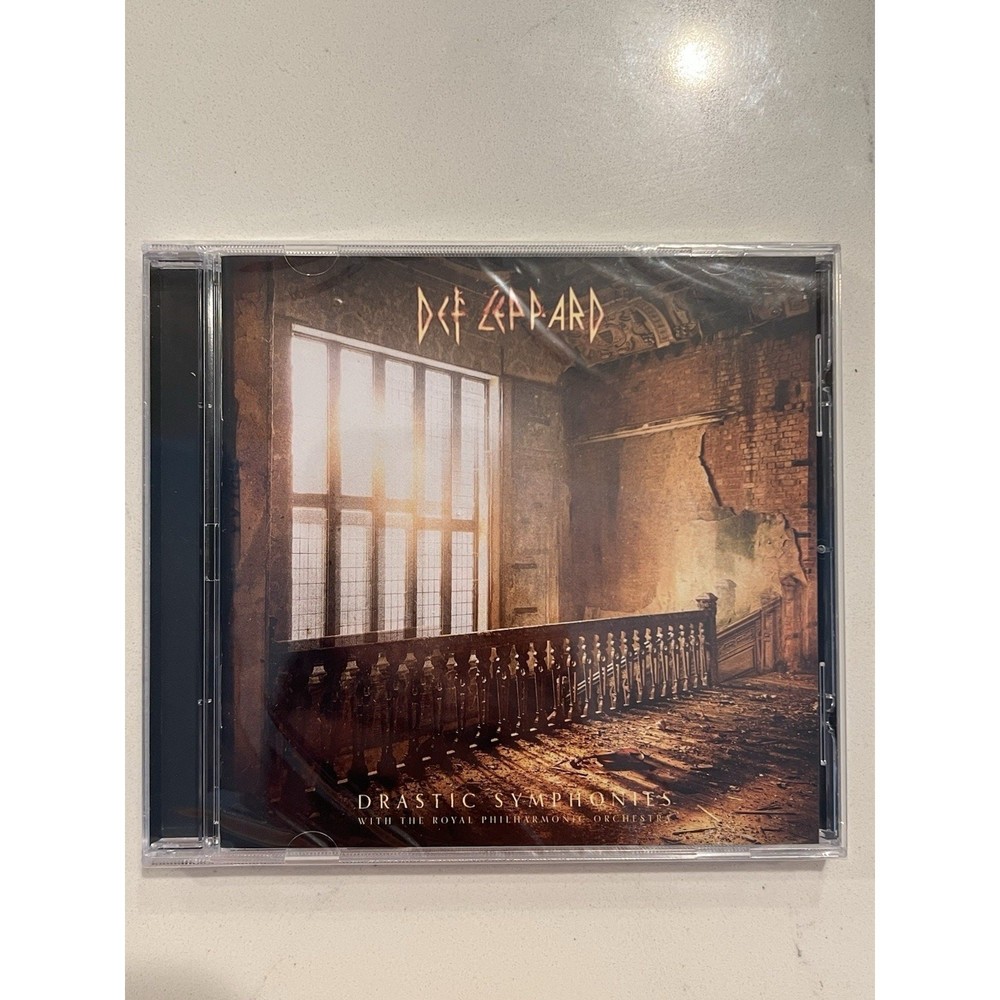 Def Leppard SIGNED Drastic Symphonies CD Autographed ACOA Authenticated #19