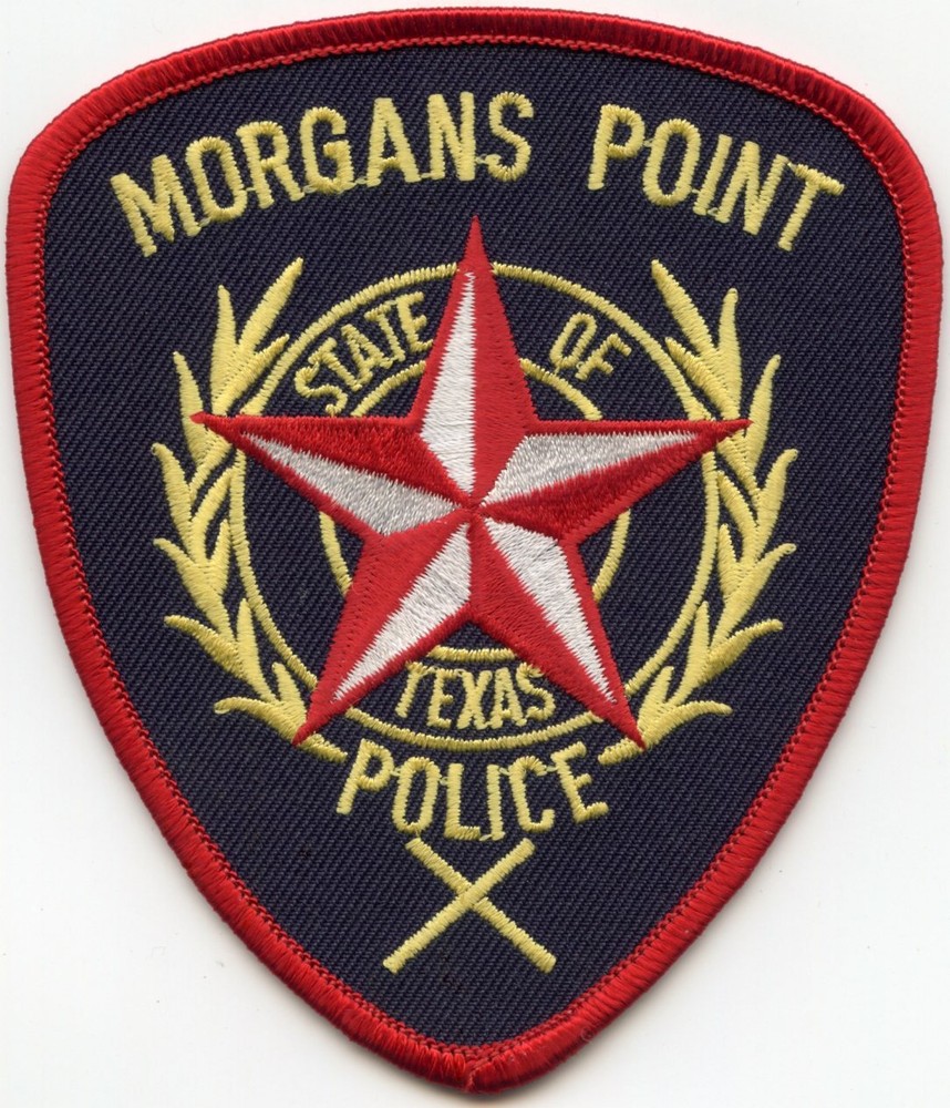 MORGANS POINT TEXAS TX POLICE PATCH