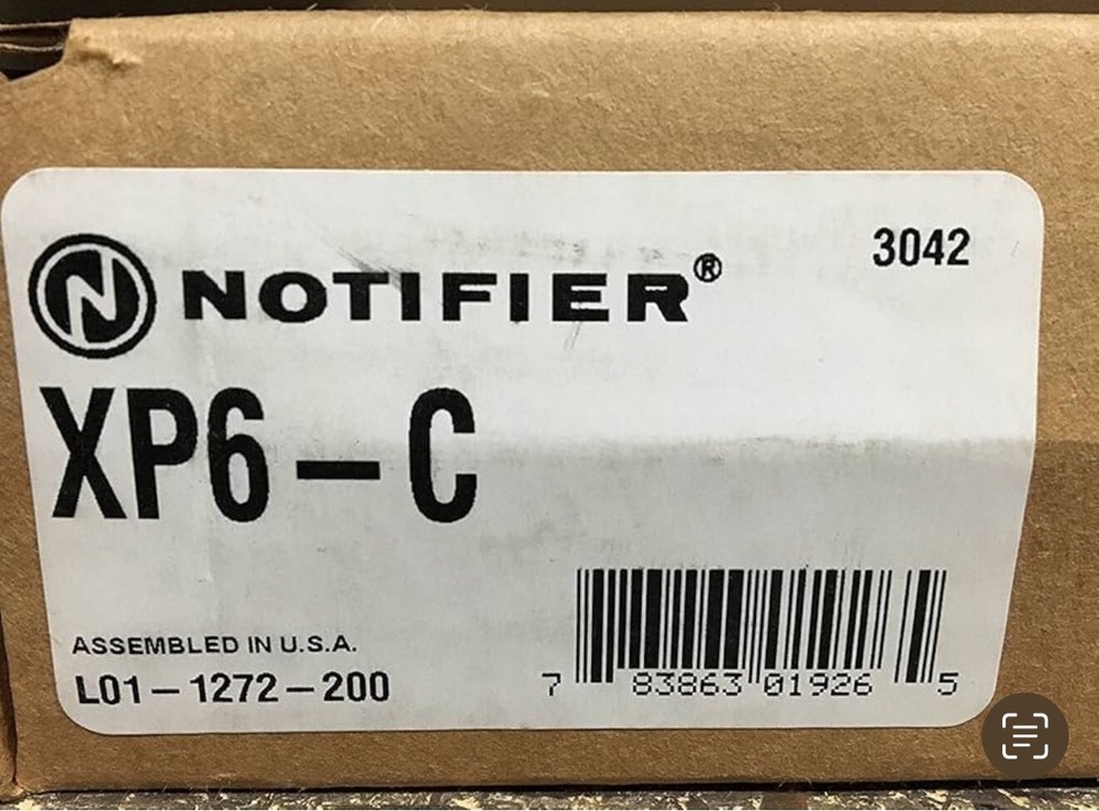 Notifier XP6-C Six Circuit Control Module