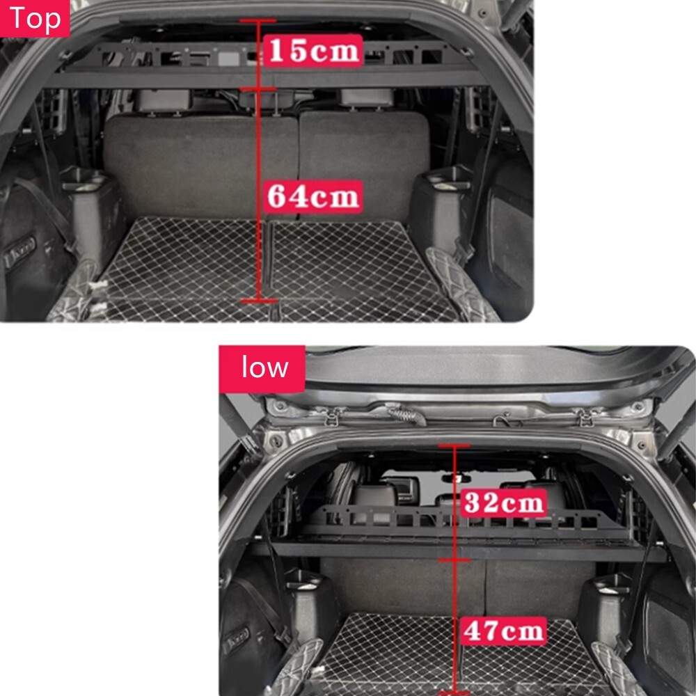 for Ford Explorer 2011-2019 Trunk Shelf Modular Storage Panels Cargo Racks