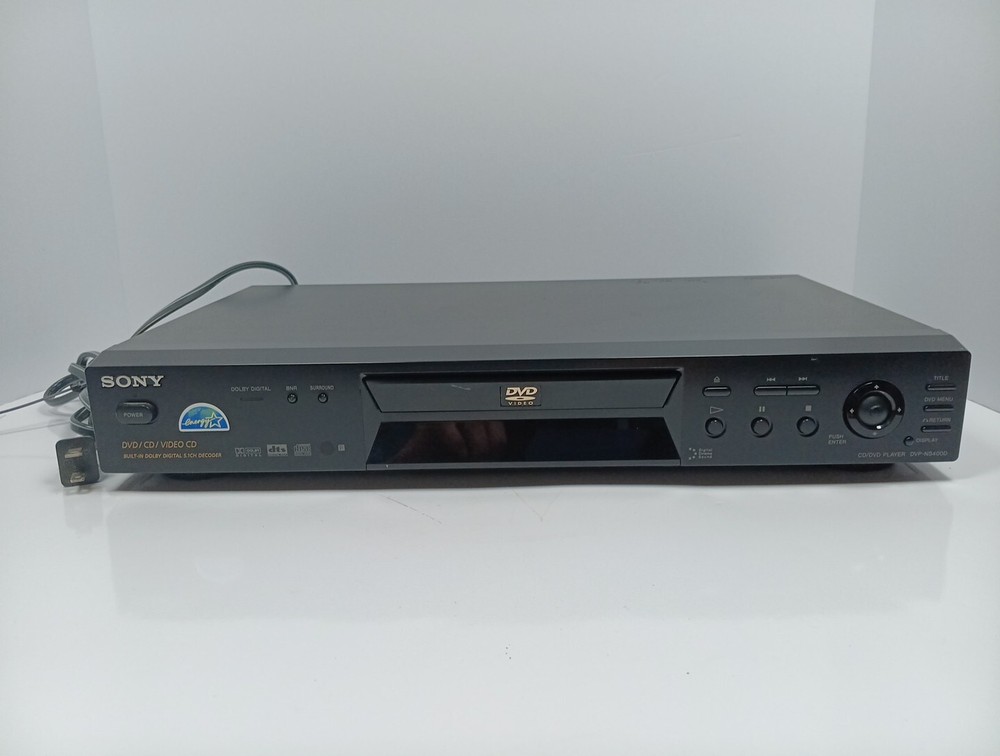Sony DVD/CD/Video CD Player DVP-NS400D 5.1CH Decoder No Remote - Tested Works