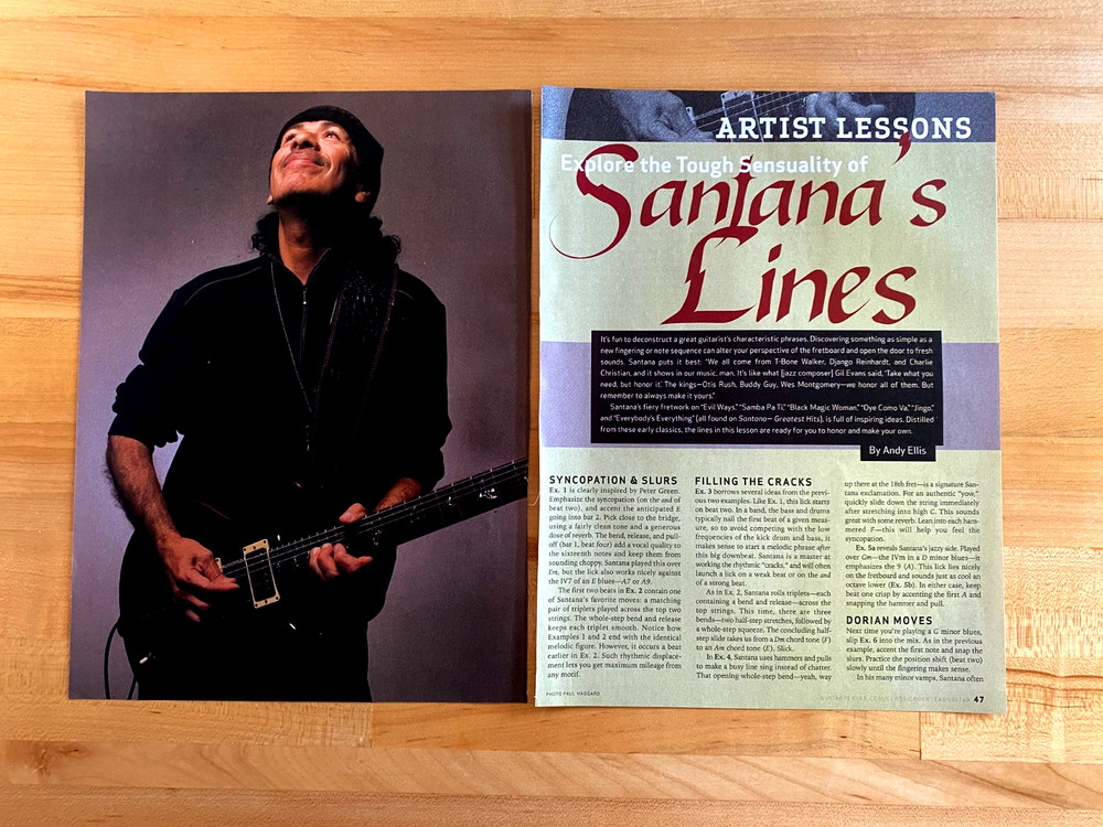 2009 Print Article Pics Carlos Santana Lines