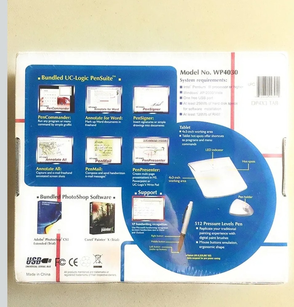 DIGIPRO 4X3 DRAWING TABLET WP4030