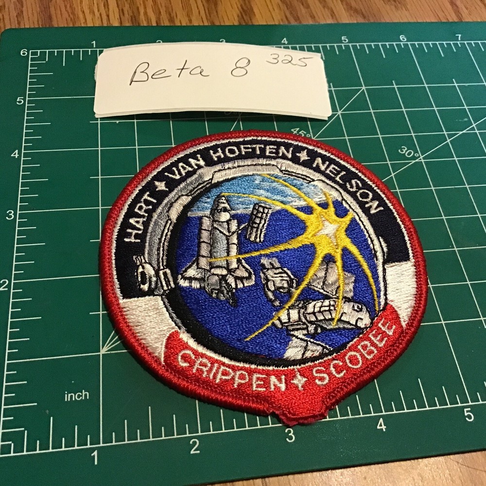 NASA Space Shuttle Crew Patch Crippen & Scobee