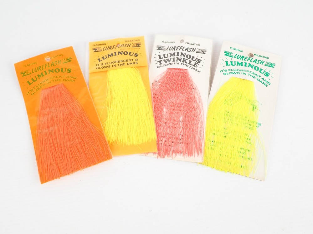 LUREFLASH- LUMINOUS FLASHIBOU FLY TYING MATERIAL (VARIOUS COLOURS)