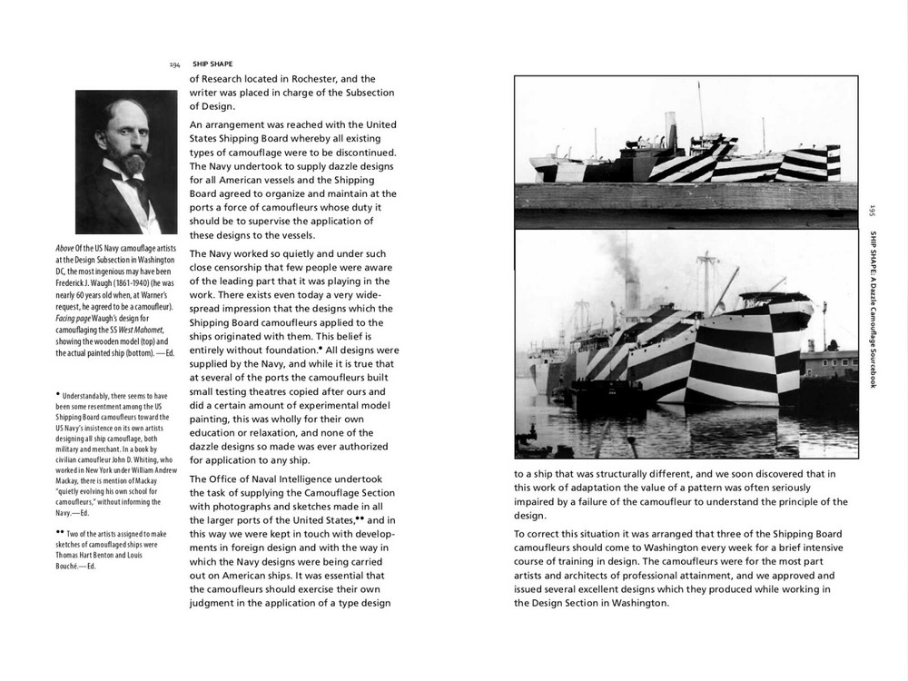 Ship Shape: A Dazzle Camouflage Sourcebook by Roy R. Behrens