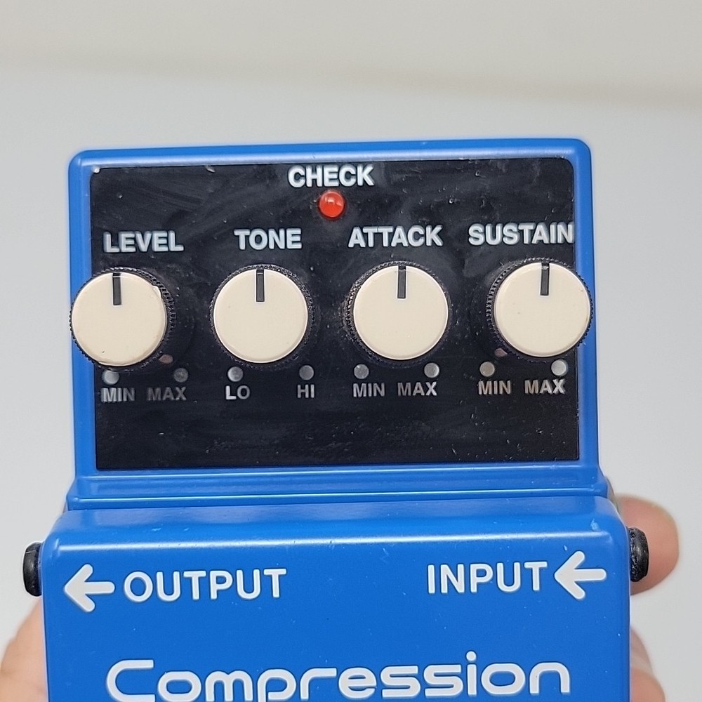 Boss CS-3 Compressor, Compression Sustainer Guitar Effect Pedal