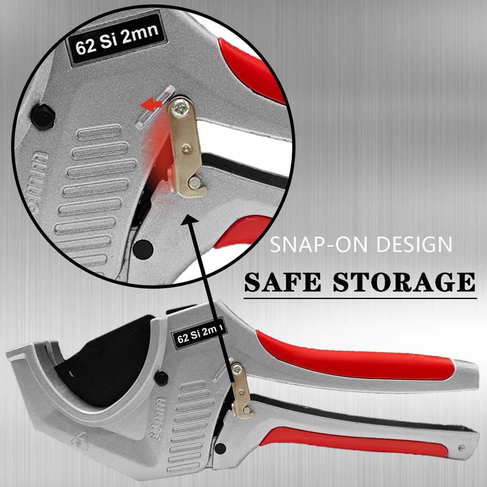 42mm Single-piece scissors, pipe-cutting tool, professional PVC scissors