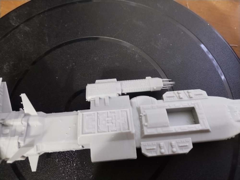 Stargate Aurora Class 3d Resin Print.
