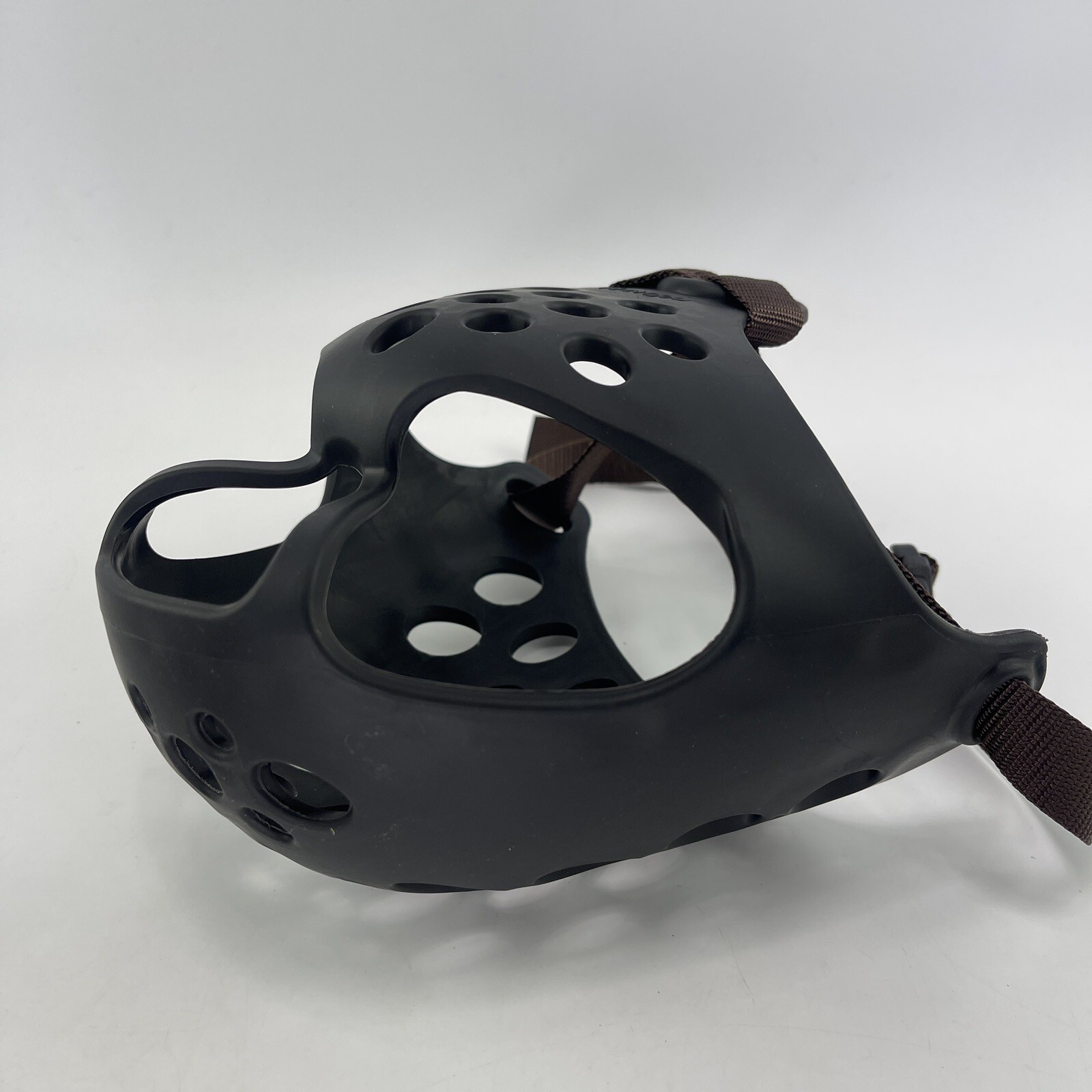 BARKLESS Dog Muzzle for Short Snout Dogs, Soft Silicone Muzzle for Biting, for